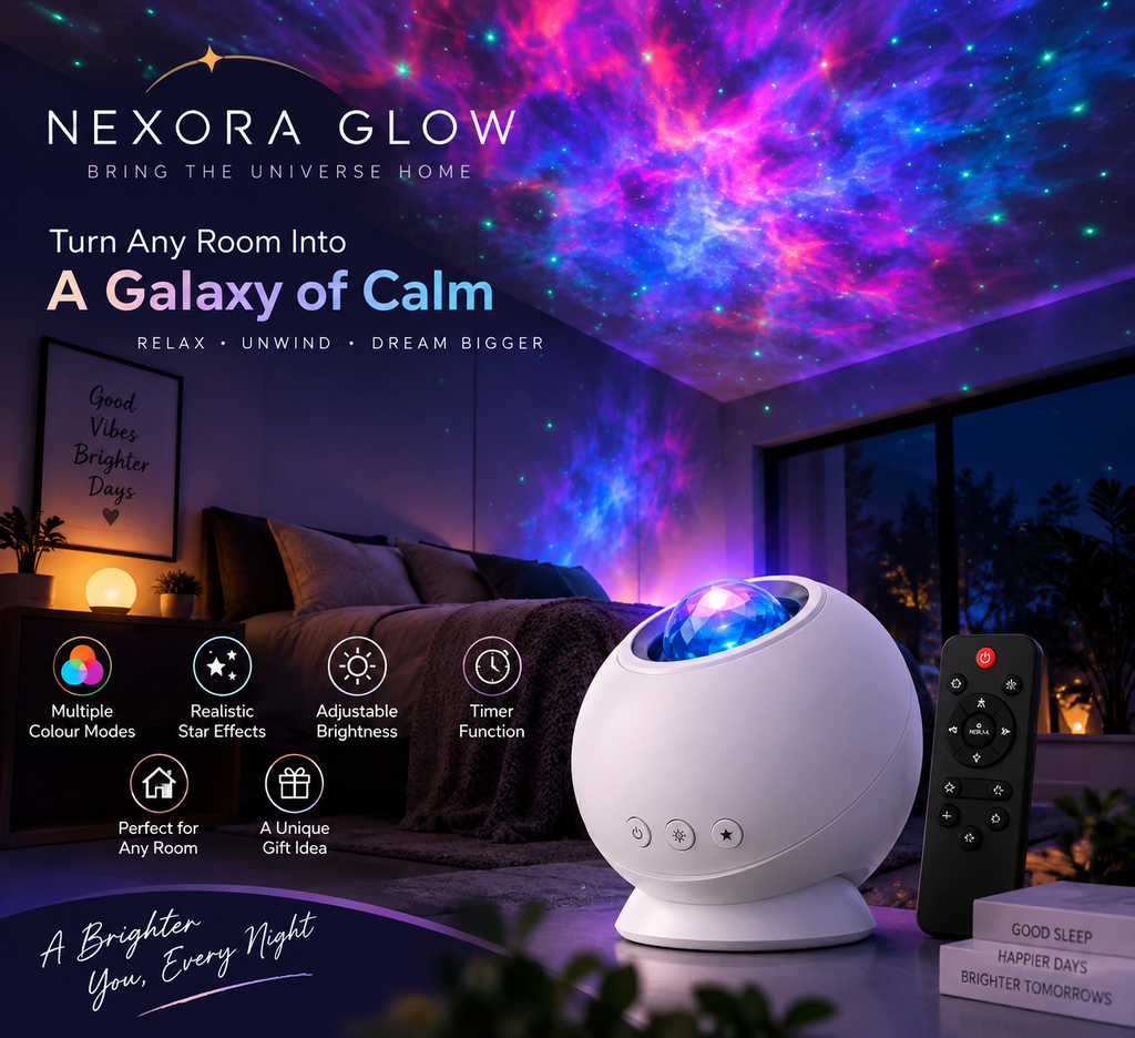 Nexora Glow Astronaut Galaxy Projector