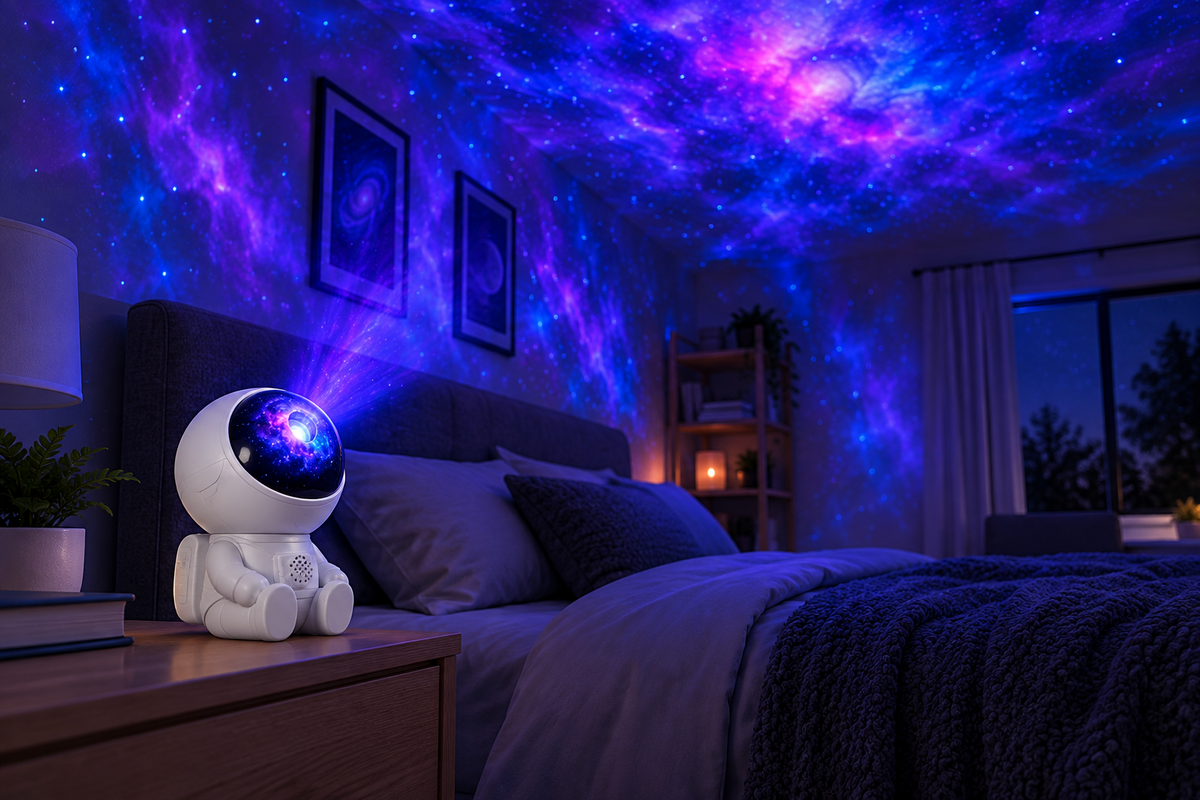 Nexora Glow Astronaut Galaxy Projector