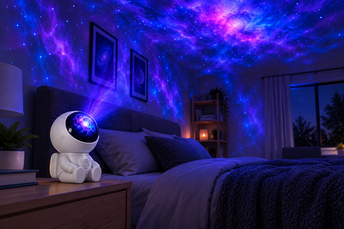 Nexora Glow Astronaut Galaxy Projector